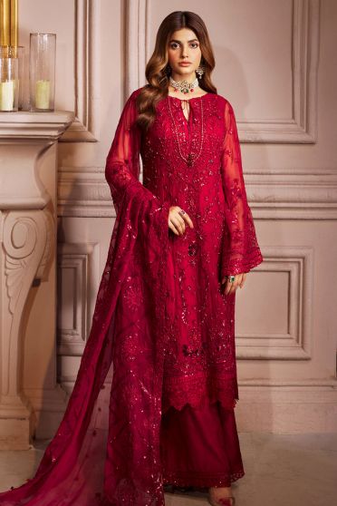 Elaine Luxury Embroidered Pakistani Palazzo Suit