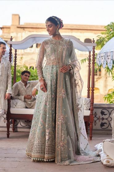 Mehrunisa Embroidered Pakistani Lehenga