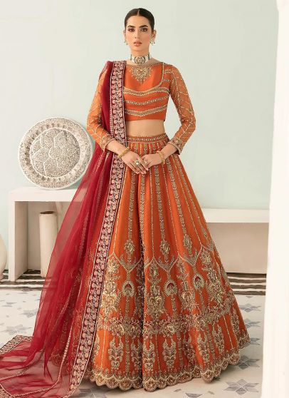 Agney Embroidered Pakistani Lehenga