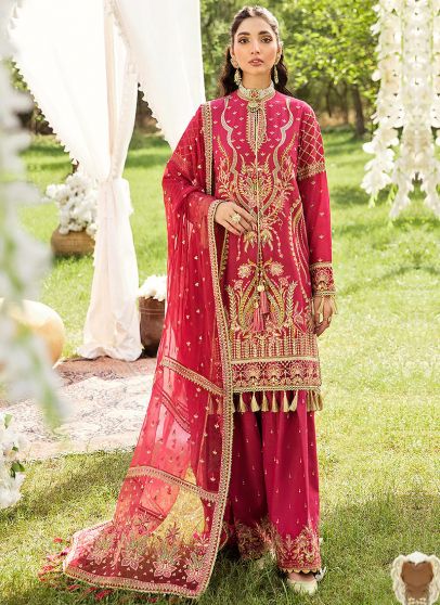Mehrnaz Embroidered Pakistani Palazzo Suit