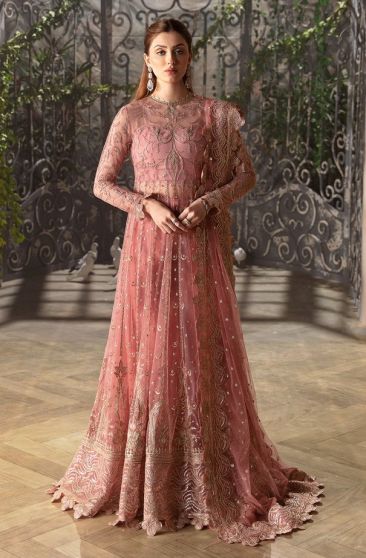Rosa Embroidered Pakistani Anarkali Suit