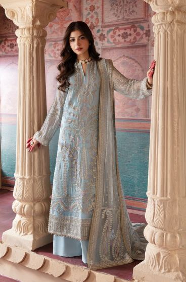 Roop Embroidered Pakistani Palazzo Suit