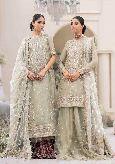 Wedding Festive Embroidered Pakistani Palazzo Suit