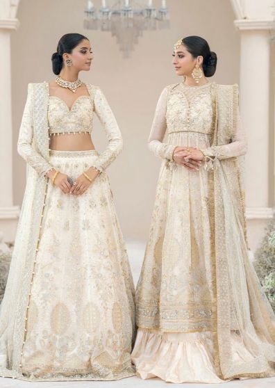 Wedding Festive Embroidered Pakistani Palazzo Suit/ Lehenga