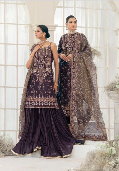 Wedding Festive Embroidered Pakistani Saree