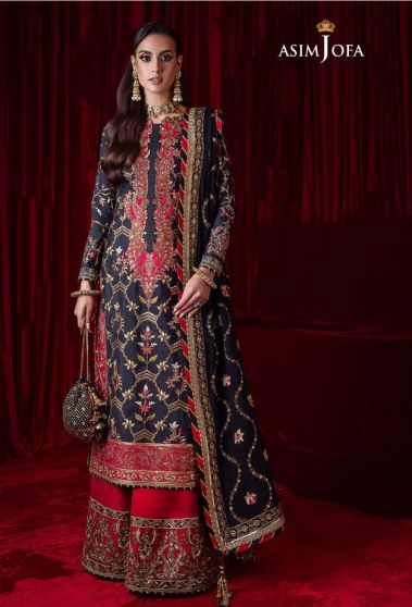 Luxury Chiffon Embroidered Pakistani Palazzo Suit
