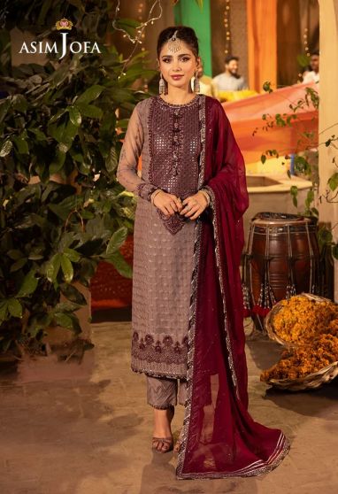 Chamak Damak Embroidered Pakistani Salwar Kameez