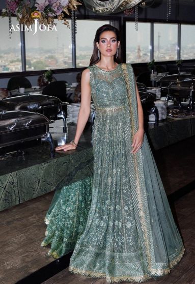 Festive Embroidered Pakistani Anarkali