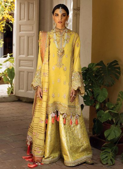 Alara Embroidered Pakistani Palazzo Suit
