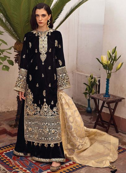 Halime Embroidered Pakistani Palazzo Suit
