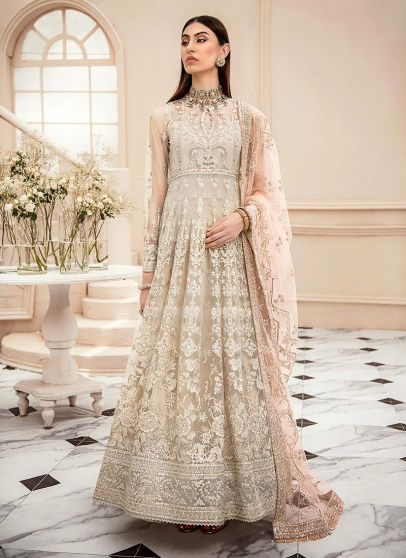 Lumiere 22 Collection Embroidered Pakistani Anarkali