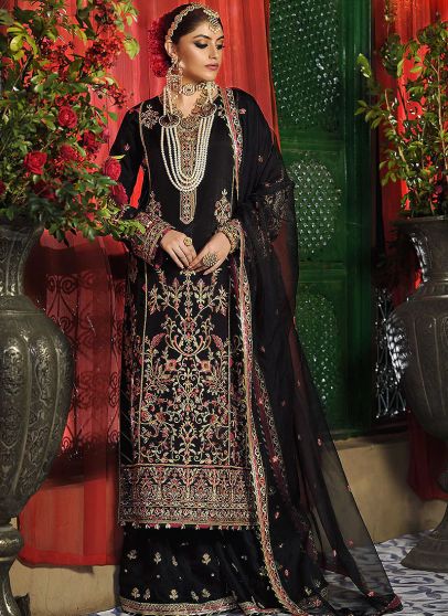 maria b... pakistani indian velvet shawl dupatta anarkali Bollywood,asim jofa 