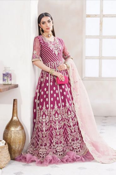 Nazneen Festive Embroidered Pakistani Anarkali