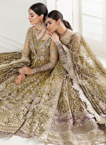 Chantelle Embroidered Pakistani Anarkali Suit
