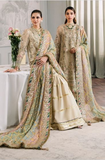 Chantelle Embroidered Pakistani Gharara Suit