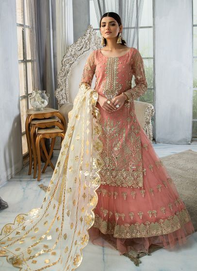 Eunoia Embroidered Pakistani Lehenga