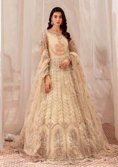 Minsa Embroidered Pakistani Gown