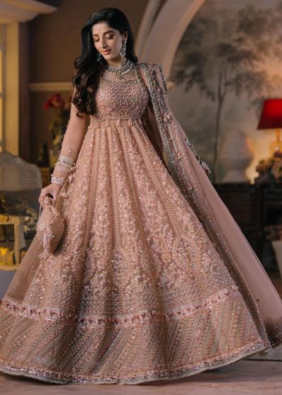 Ariana Embroidered Pakistani Anarkali Suit