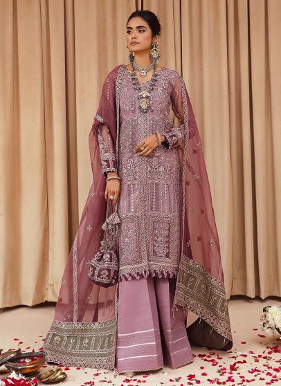 Mashal Embroidered Pakistani Palazzo Suit