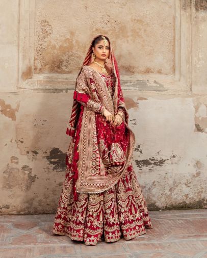 Zofia Embroidered Pakistani Lehenga