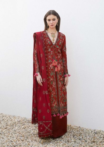 Ruhi Embroidered Pakistani Palazzo Suit