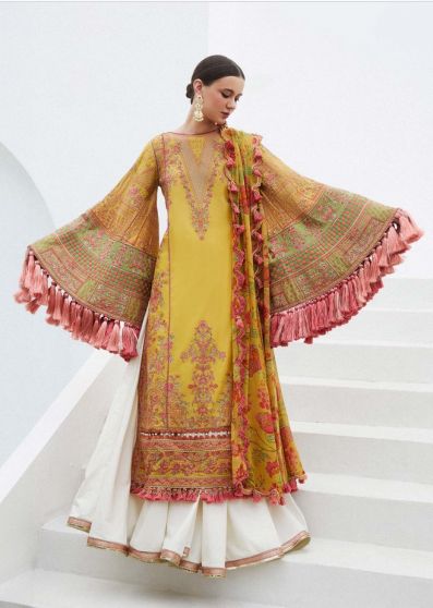 Euphoria Embroidered Pakistani Palazzo Suit