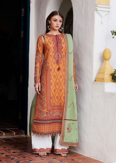 Amira Embroidered Pakistani Palazzo Suit