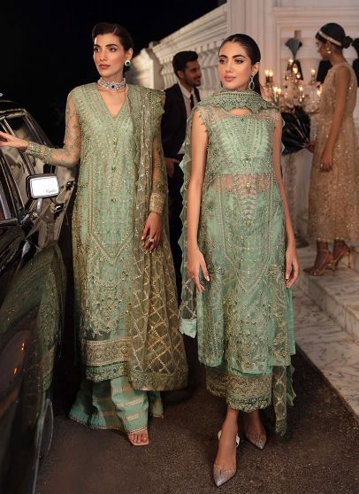 Designer Indian Pant Suits for Special Occasions - Reeshma