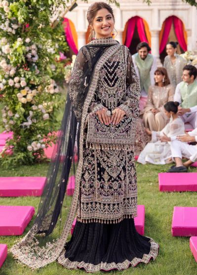 Liyana Embroidered Pakistani Palazzo Suit