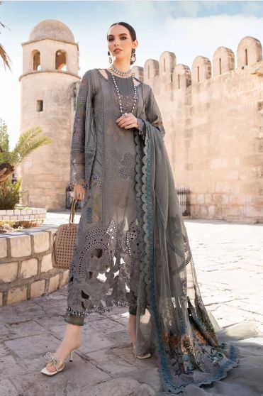 Luxury Lawn Embroidered Pakistani Salwar Kameez