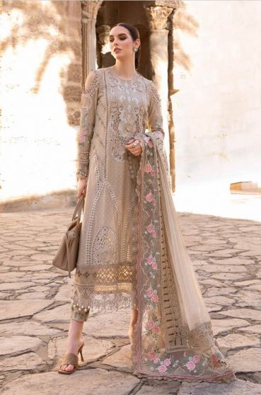 Luxury Lawn Embroidered Pakistani Salwar Kameez