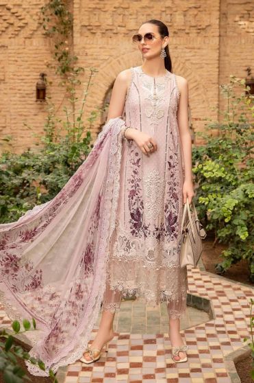 Luxury Lawn Embroidered Pakistani Salwar Kameez