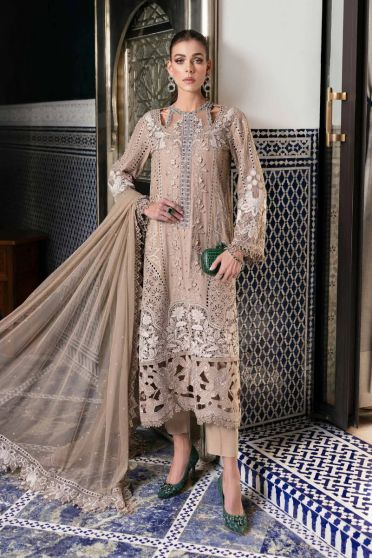 Lawn Embroidered Pakistani Straight Suit Salwar Kameez