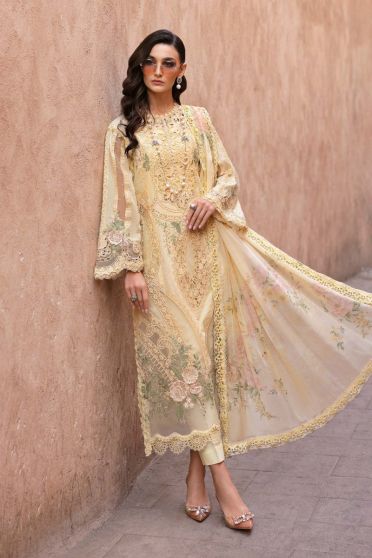Lawn Embroidered Pakistani Straight Suit Salwar Kameez