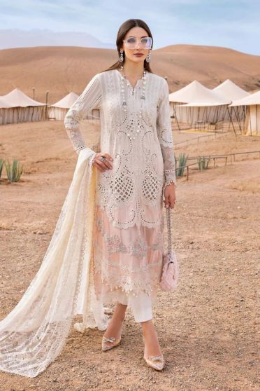 Lawn Embroidered Pakistani Straight Suit Salwar Kameez