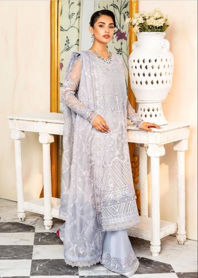 Amayah Embroidered Pakistani Palazzo Suit