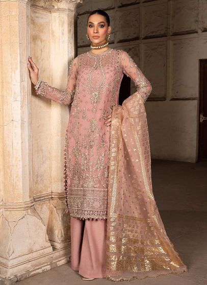 Haya Embroidered Pakistani Palazzo Suit