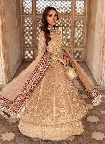 Raqs Embroidered Pakistani Lehenga Suit