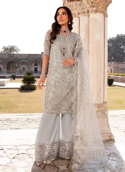 Parishay Embroidered Pakistani Palazzo Suit