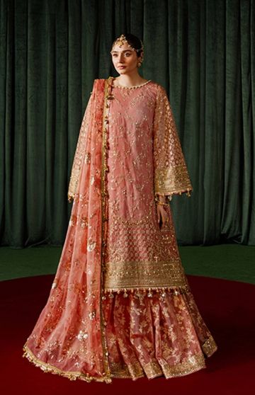 Guria Embroidered Pakistani Palazzo Suit