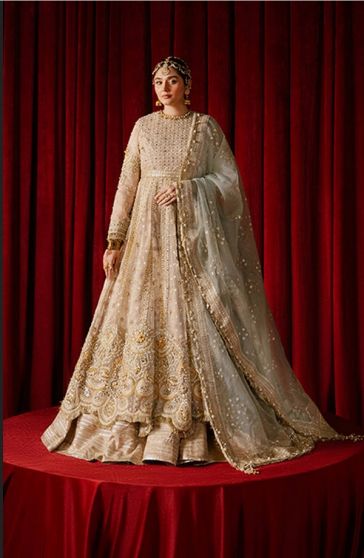 Shabnam Embroidered Pakistani Anarkali Suit