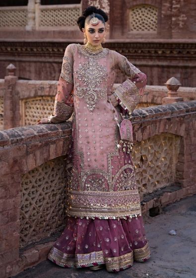 Aarzoo Embroidered Pakistani Palazzo Suit