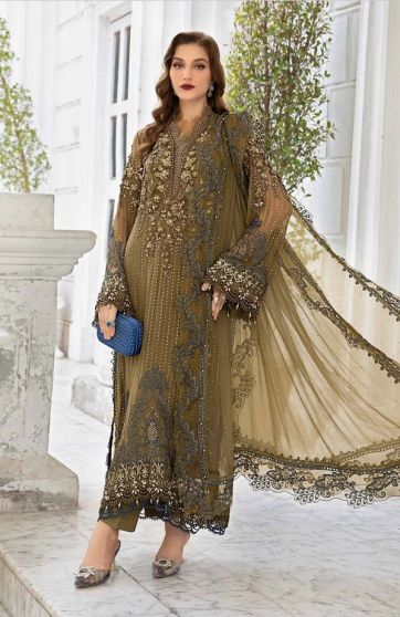 Chiffon Embroidered Pakistani Salwar Kameez
