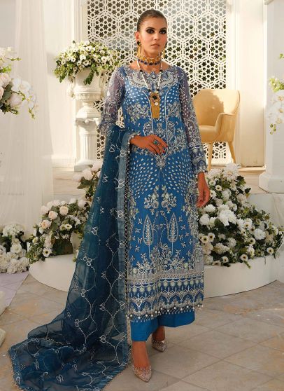 Astra Embroidered Pakistani Palazzo Suit