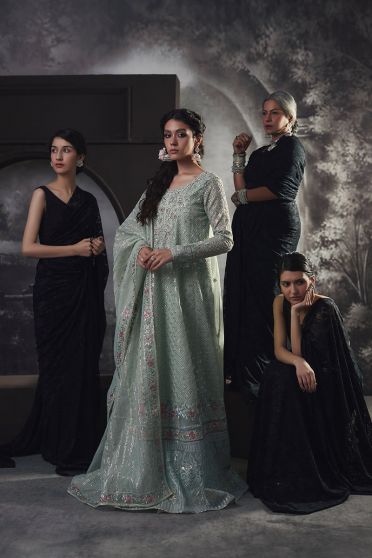 Haniya Embroidered Pakistani Anarkali Suit