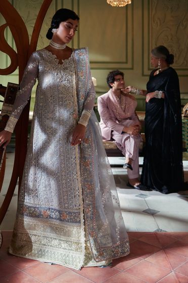 Zahra Embroidered Pakistani Anarkali Suit
