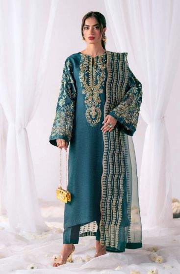 Luxury Pret Embroidered Pakistani Salwar Kameez