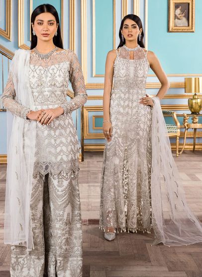 Le Tresor – Fiona Embroidered Pakistani Lehenga/ Palazzo Suit