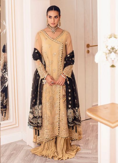 Nisha Embroidered Pakistani Palazzo Suit