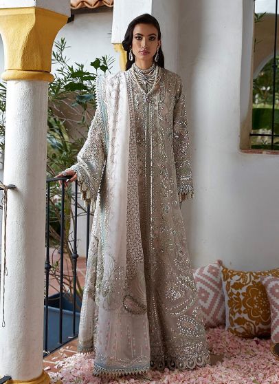 Ava Embroidered Pakistani Palazzo Suit